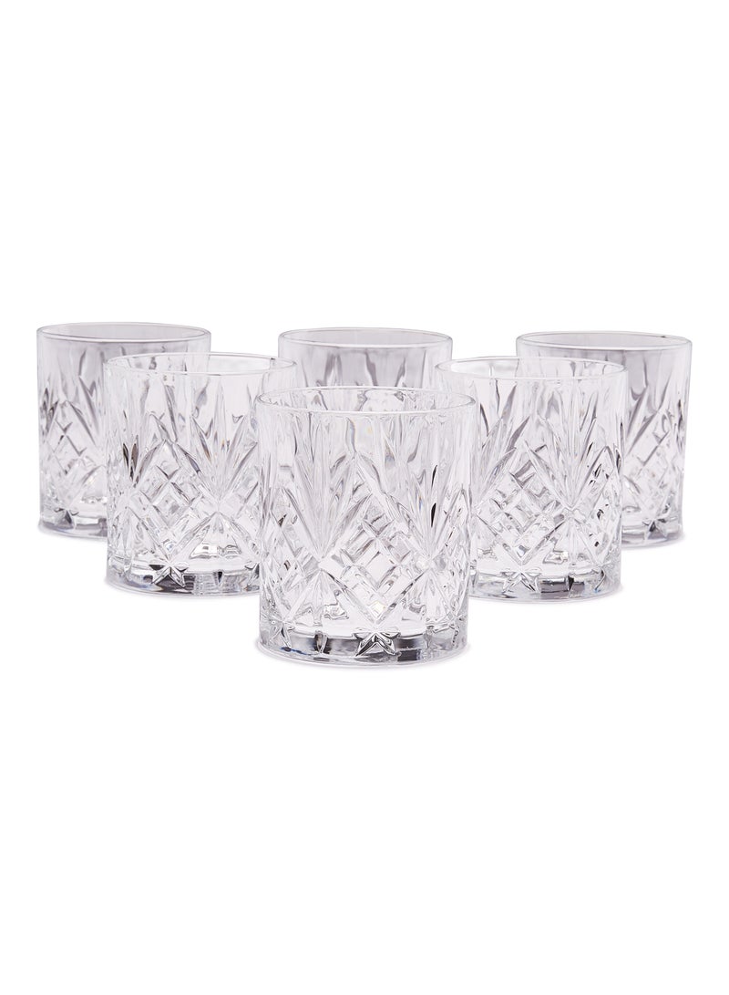 RCR 6-Piece Melodia Short Glass Set Clear 310ml  - Image 1