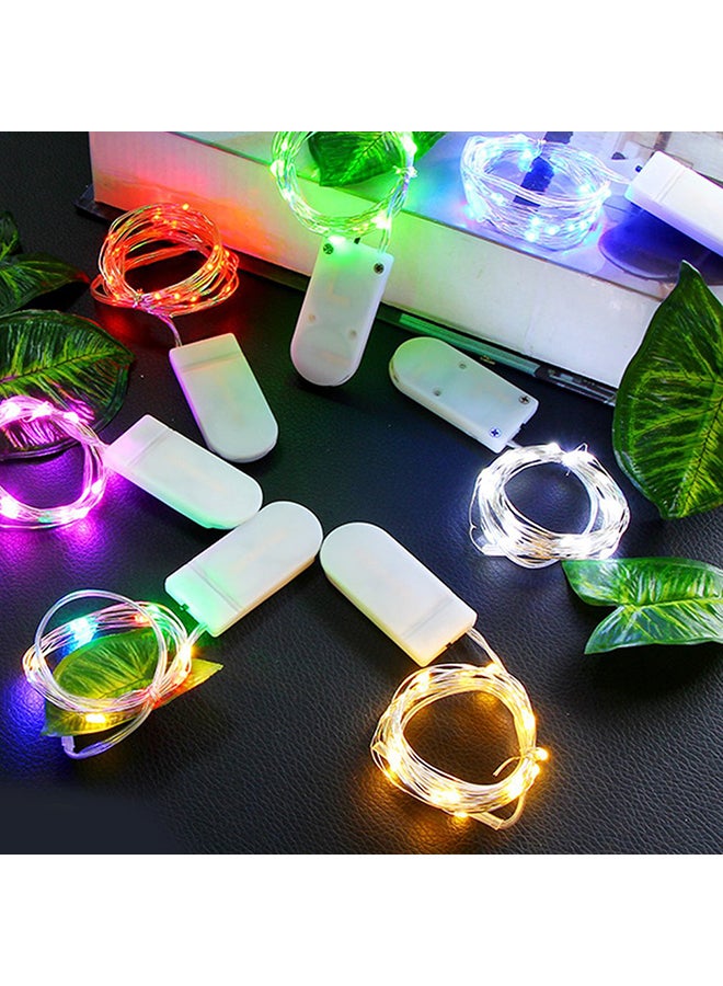 آي كوكو شريط إضاءة LED بسلك نحاسي مزود بزر أبيض دافئ - Image 2