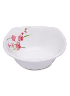 HVR Spring Blossom Square  Bowl White 15cm  - Image 2