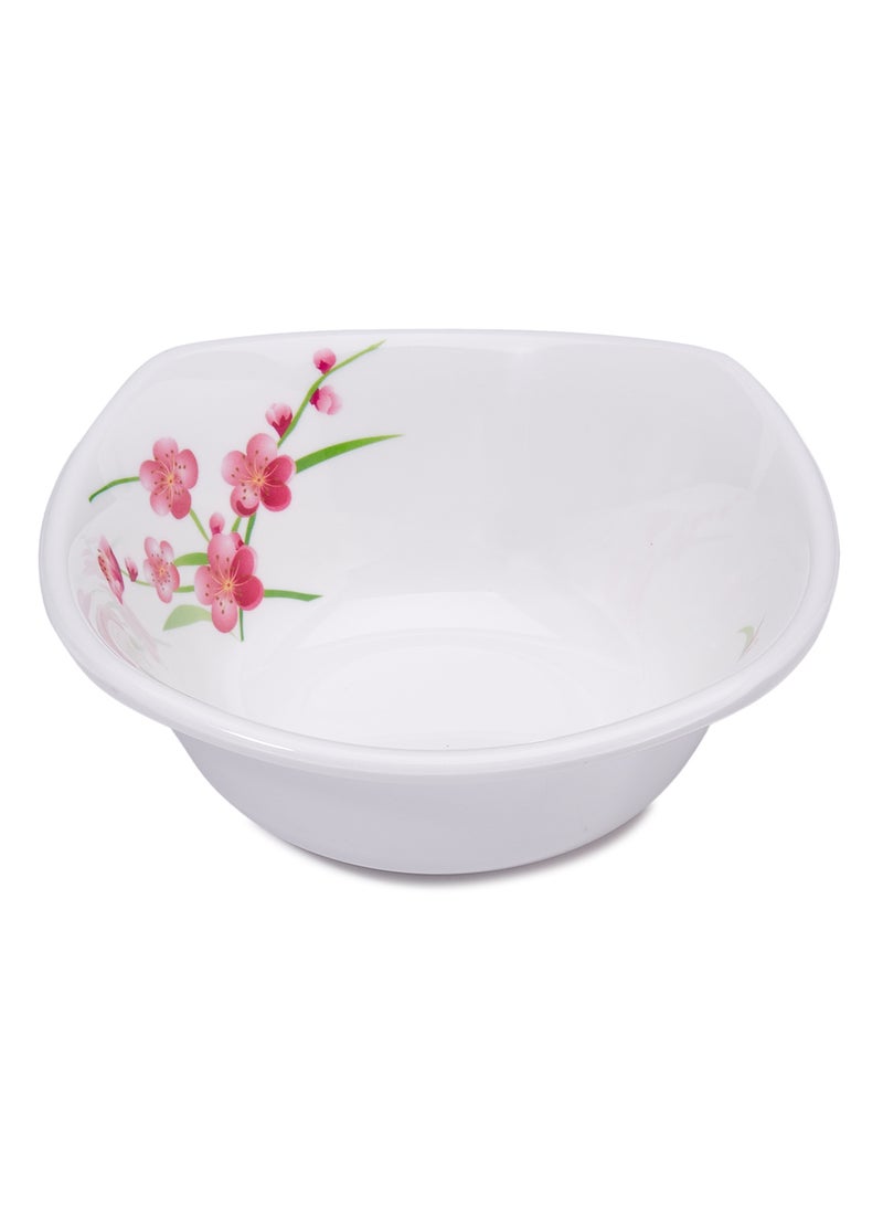 HVR Spring Blossom Square  Bowl White 15cm - Image 2