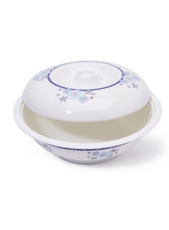 HVR Ocean Casserole Bowl With Cover White  - Image 3