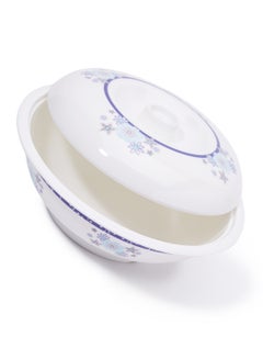 HVR Ocean Casserole Bowl With Cover White  - Image 2