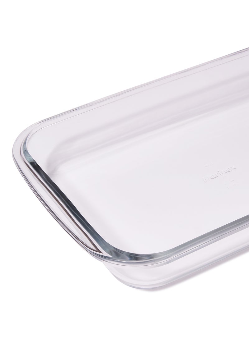 MRX Rectangle Baking Dish Clear 34.6x20.9x5.2cm  - Image 3