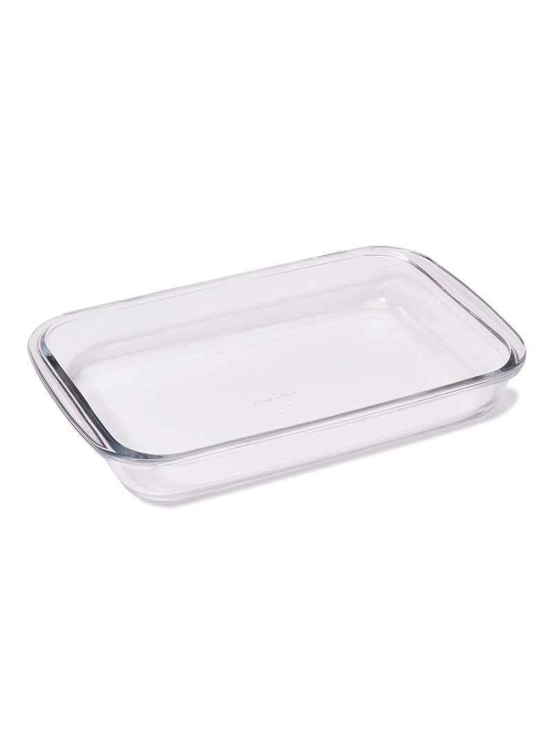 MRX Rectangle Baking Dish Clear 34.6x20.9x5.2cm  - Image 2