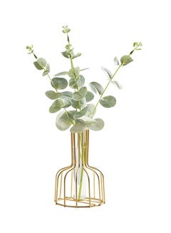 Generic Flower Vase Gold 10x15.5cm  - Image 2