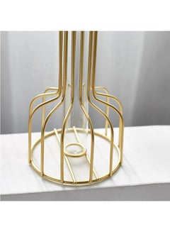 Generic Flower Vase Gold 10x15.5cm  - Image 4