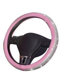 Cool Baby Rhinestone Steering Wheel Cover Car Set 38CM  - Image 1