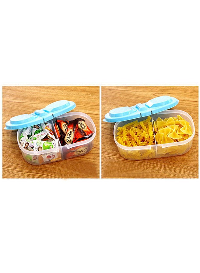 Generic - Food Storage Box Case Blue/Clear 17x6x10cm - Image 1