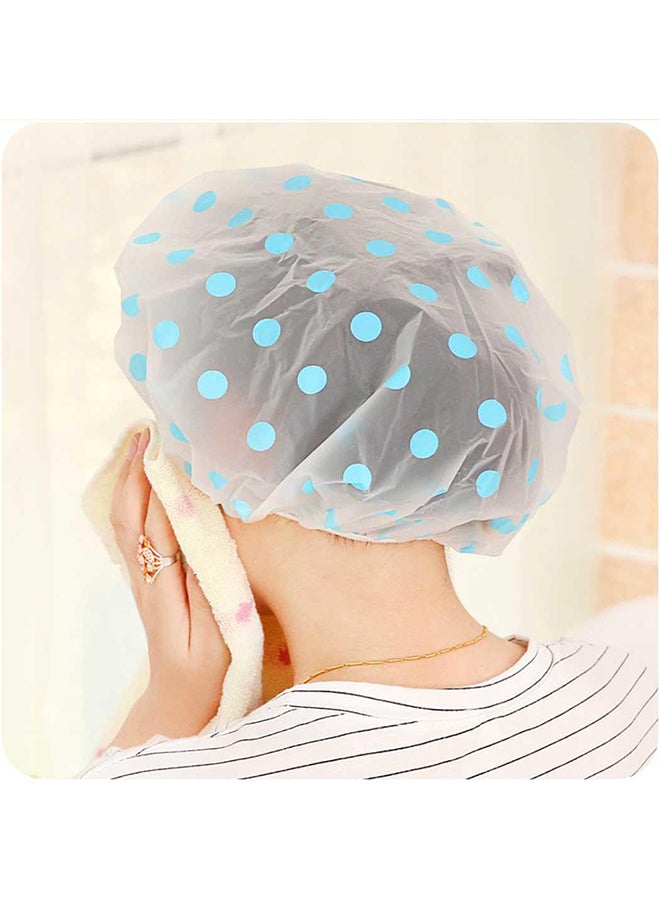 قبعة استحمام  سميكة بطبعة مضادة للماء متعدد الألوان 23x2x16سم - Image 4