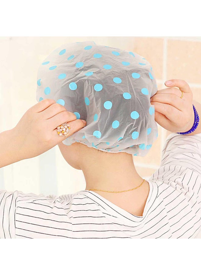 قبعة استحمام  سميكة بطبعة مضادة للماء متعدد الألوان 23x2x16سم - Image 3