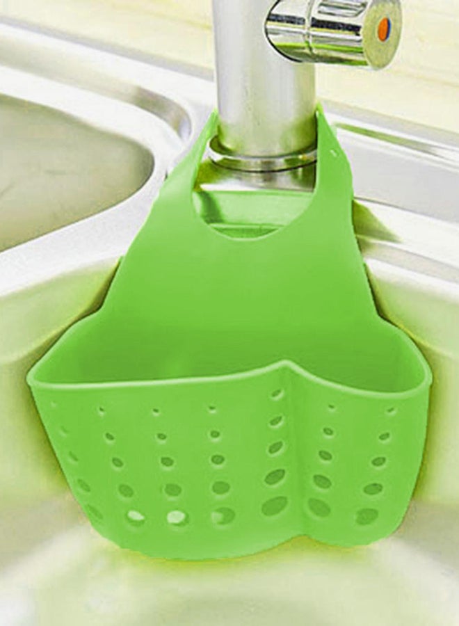 Generic - Sink Hanging Sponge Bag Holder Green 17x4x13cm - Image 1