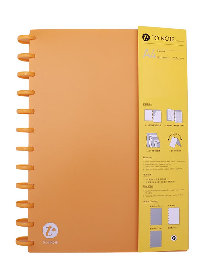 Kw-trio A4 Hardcover Writing Journal Notebook  - Image 1