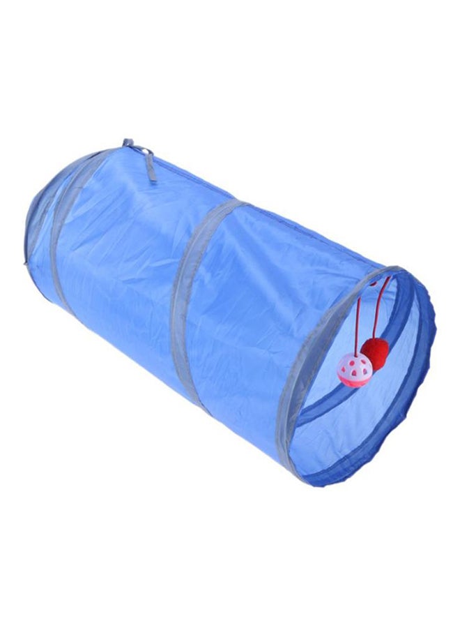 بيوينتي ألعاب للقطط والجراء للاستخدام في الأماكن الداخلية والخارجية للتدريب والركض والاختباء أزرق