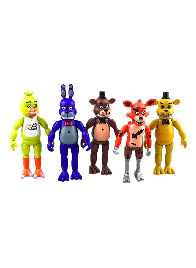 مجموعة مجسمات شخصيات لعبة "Five Nights At Freddy's" مكونة من 5 قطع 15سم - v1558939227/N26099510A_1