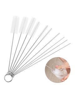 EHOME Set Of 10 Piece Cleaning Brush White 26grams  - Image 2