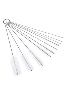 EHOME Set Of 10 Piece Cleaning Brush White 26grams  - Image 1
