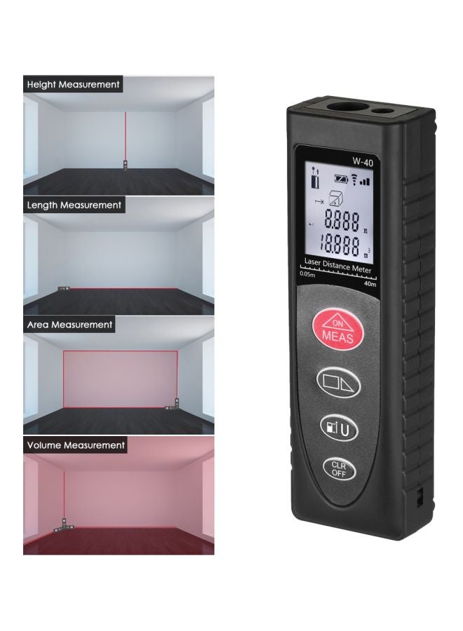 KKmoon Mini Handheld Digital Laser Meter Black  - Image 4