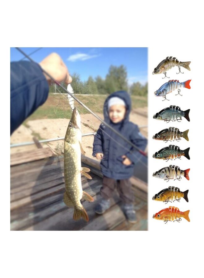 LIXADA Swimbait Trout Fishing Lure 3.3inch  - Image 2