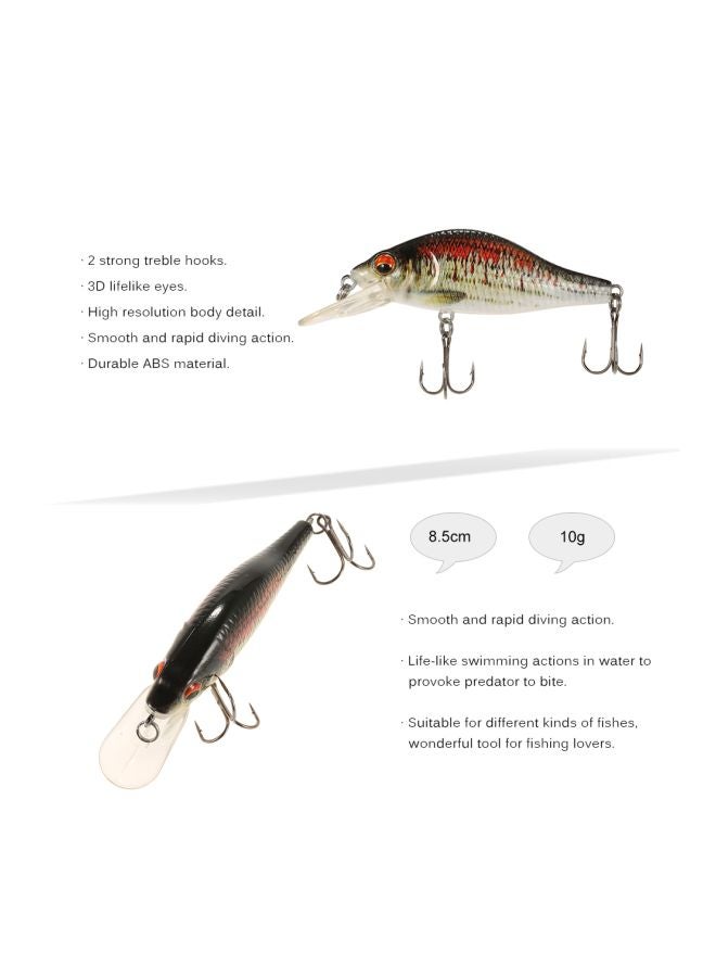 LIXADA - Swimbait Trout Fishing Lure 8.5cm - Image 1
