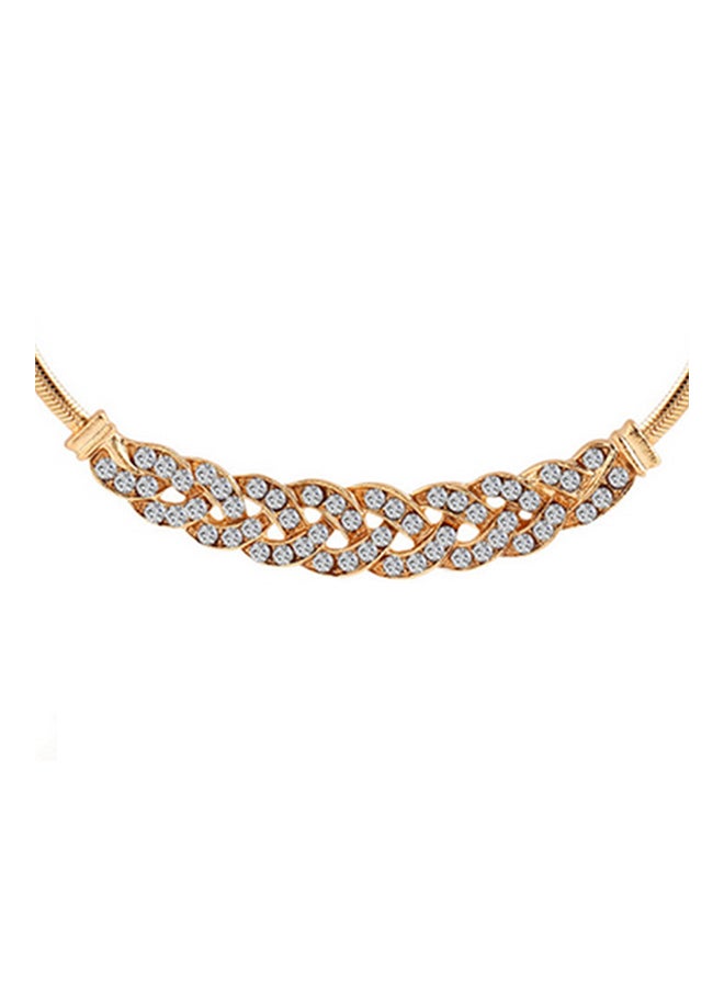 Cool Baby - Crystal Chunky Choker Necklace - Image 1