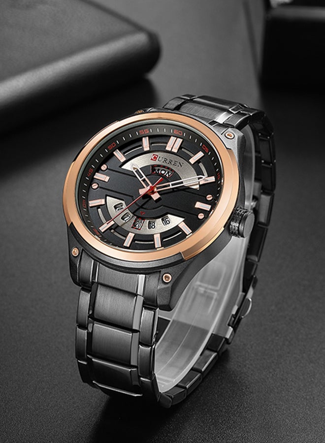 كارين ساعة يد بعقارب مقاومة للماء طراز 8319 للرجال - Image 3