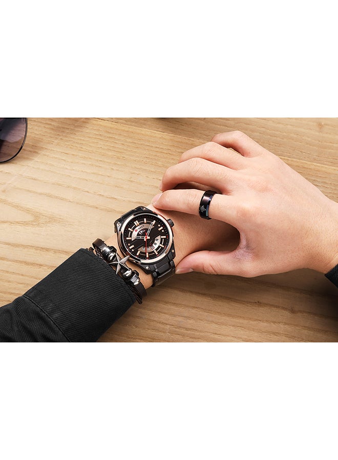 كارين ساعة يد بعقارب مقاومة للماء طراز 8319 للرجال - Image 5