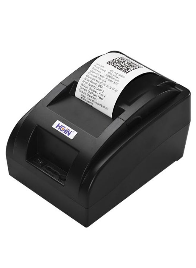 HOIN Portable Wireless Thermal Receipt Printer Black 