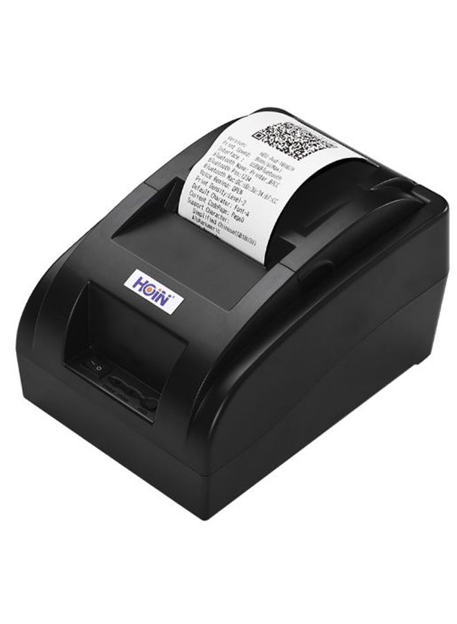 HOIN Portable Wireless Thermal Receipt Printer Black 