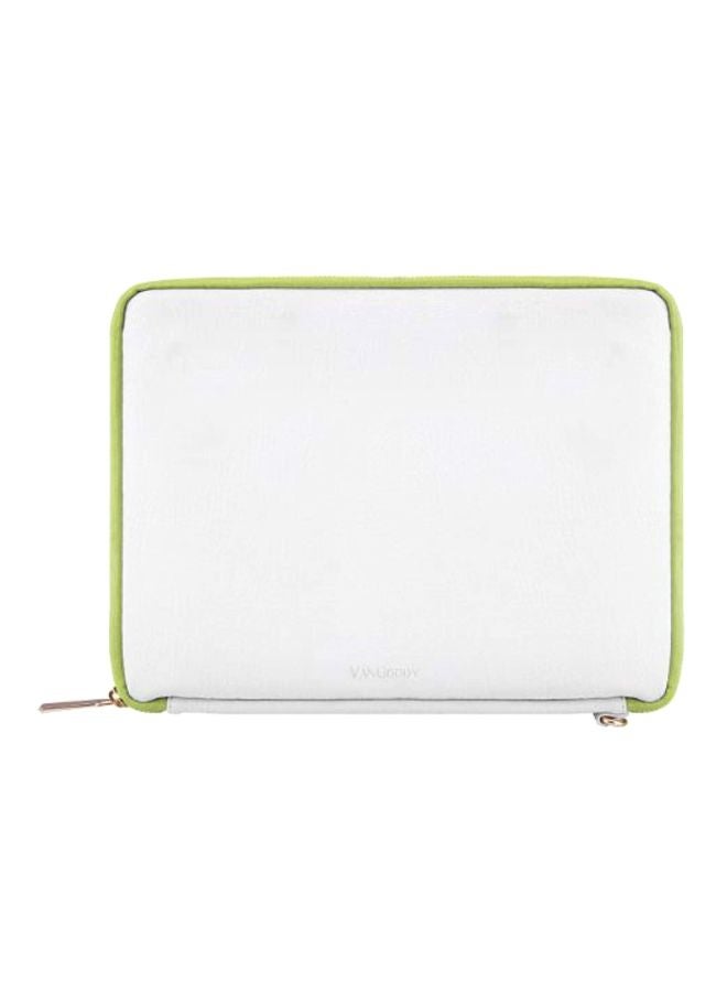 VanGoddy - Protective Sleeve For iRulu eXpro Tablet 7-Inch White/Green - Image 1