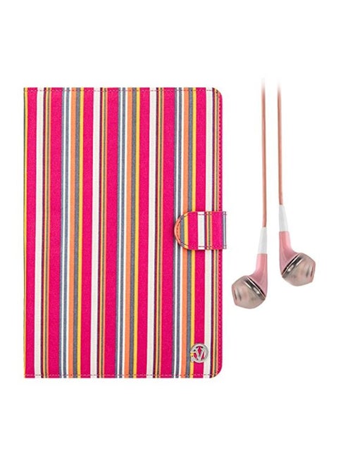 Portfolio Case For HP Stream 7 / HP 7 G2 / HP 7 G2 Plus/HP Slate 7 VoiceTab 7-Inch Pink/Yellow/Grey