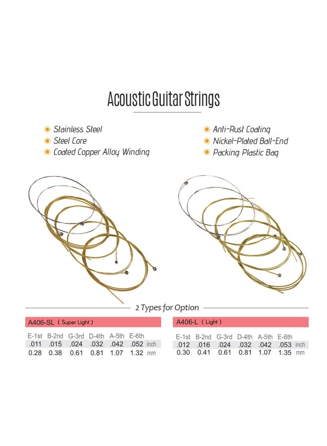 أليس طقم أوتار جيتار من 6 قطع - Image 3