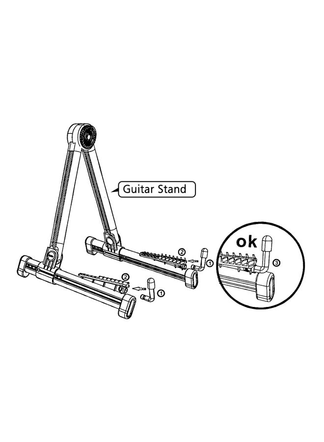 حامل قابل للطي لجيتار البيس - Image 5
