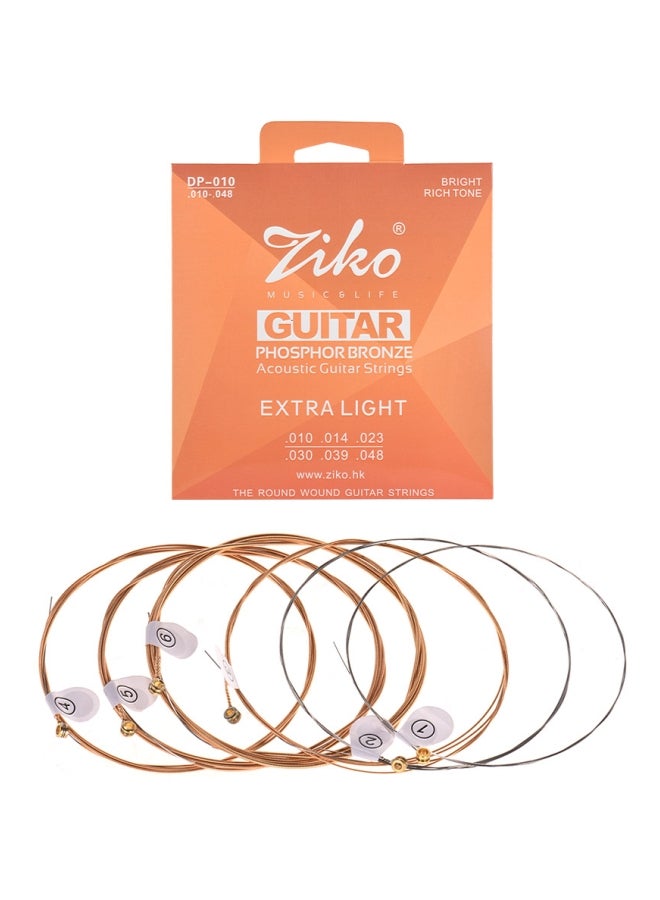 ZIKO 6-Piece Guitar Strings Set  - Image 2