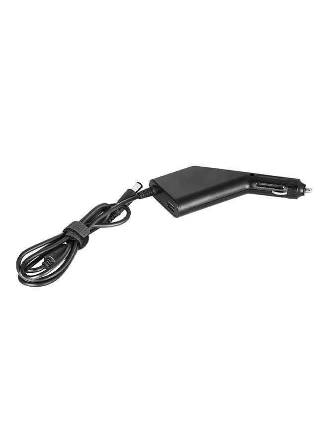 Quelima Car USB Charger With Cord For Dell Laptop 