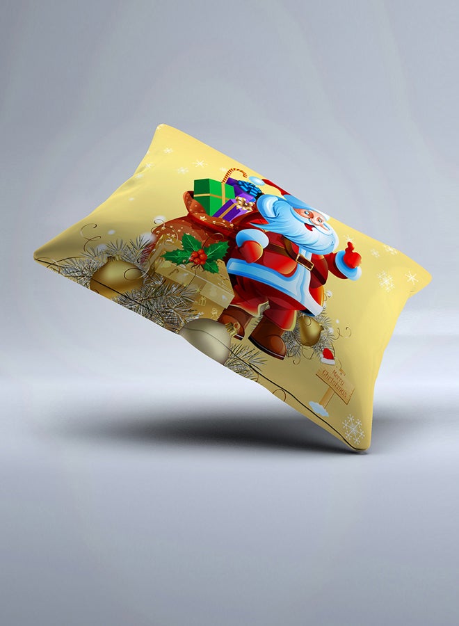 JessyHome 3D Printed Christmas Santa Duvet Cover Set Polyester Multicolour - Image 5