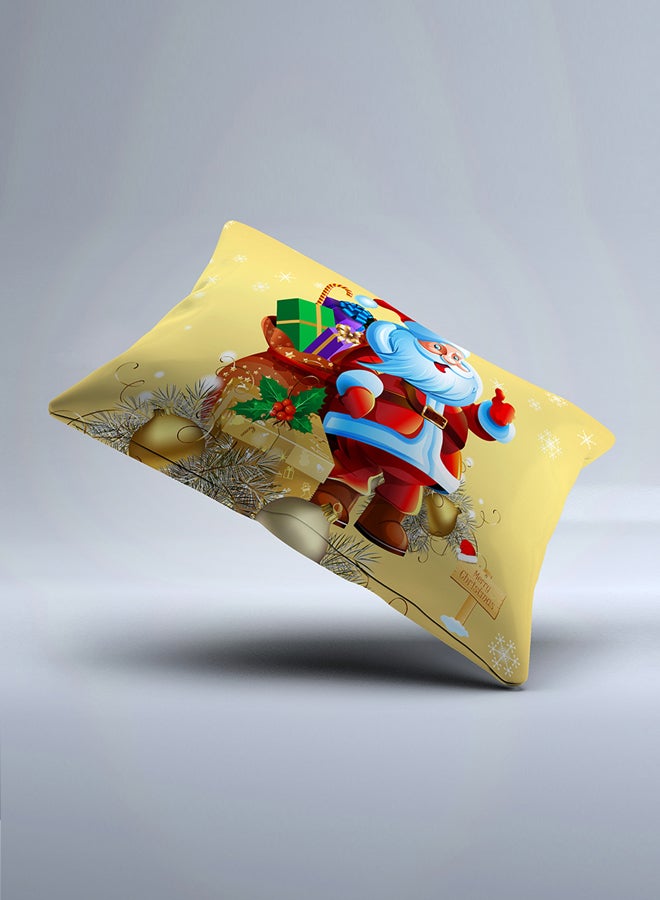 JessyHome 3D Printed Santa Duvet Cover Set Polyester Multicolour - Image 5