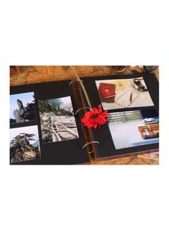 Sunfuny Wooden Cover Photo Album Brown 26x26centimeter  - Image 5