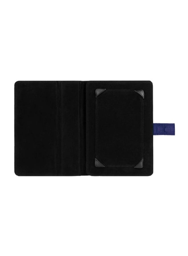 VanGoddy - Protective Folio Case For VitalASC/Azend/Contixo/Chuwi/iRulu Tablets Black/Blue - Image 1