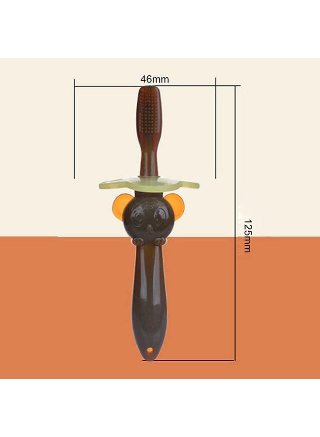 Safety Baby Silicone Tooth Brush With Soft Hair Dental Care - Image 2