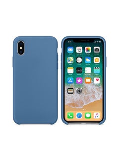 Caidishi Shockproof Phone Cover For iPhone X Blue 