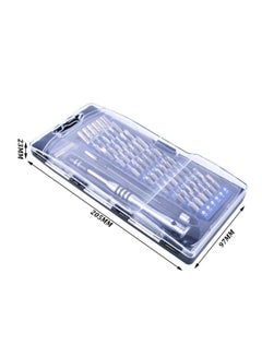 Generic 58-In-1 Mobile Phone Disassemble Screwdriver Set Silver/Black 21x3x10centimeter  - Image 3