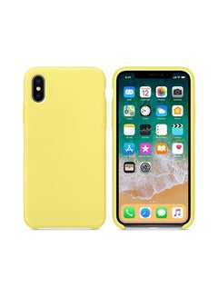 Caidishi Shockproof Phone Cover For iPhone X Yellow 