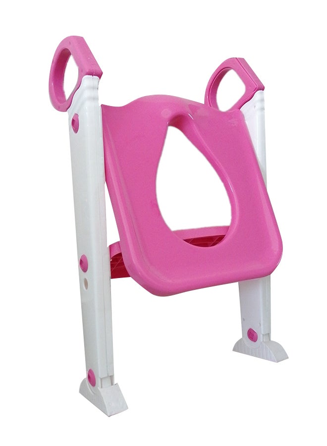 MNT FoldableToilet Training Seat Pink/White 530 x 450 x 405centimeter - Image 1