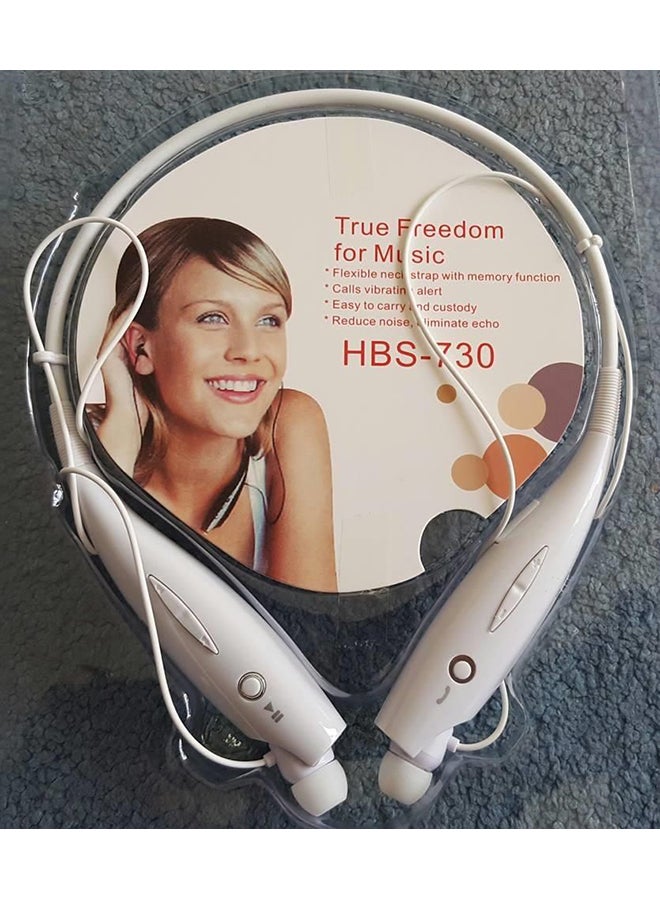 Beauenty Wireless In-Ear Headset With Mic White - Image 4