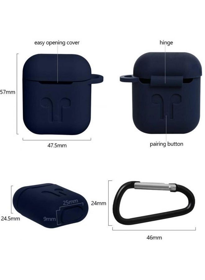 بيوينتي غطاء حماية لسماعات الأذن بحلقة وسلسلة أزرق - Image 2