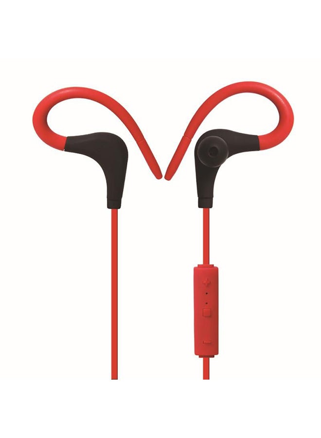 Beauenty Wireless In-Ear Headset With Mic Red/Black - Image 2