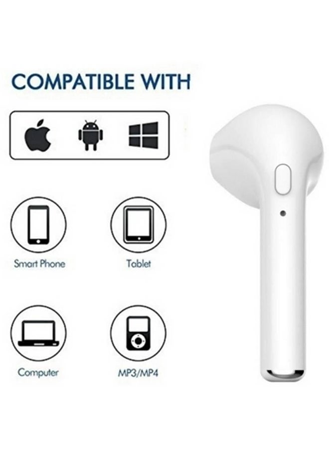 Beauenty Wireless In-Ear Headset White - Image 2