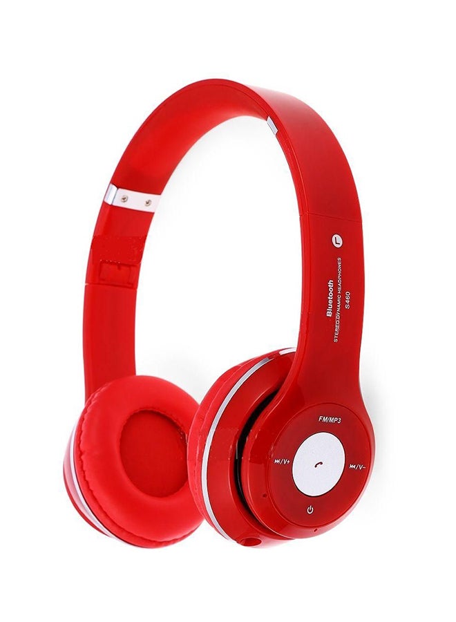 Beauenty Wireless Over-Ear Headphone With Mic Red - Image 1