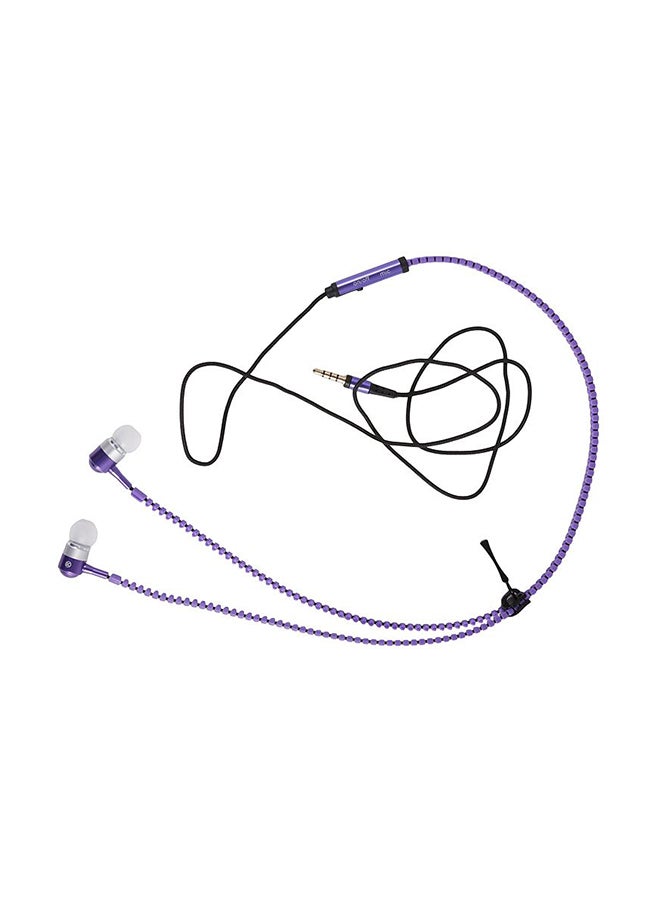 Beauenty 3.5mm In-Ear Zipper Earphone White - Image 1