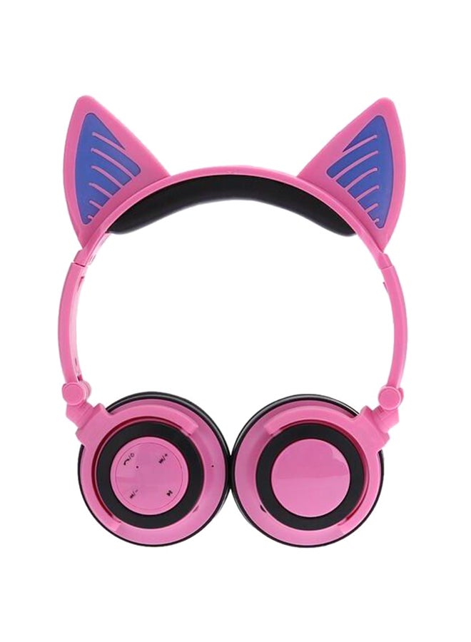 Beauenty Wireless Over-Ear Headphone With Mic Pink - Image 1